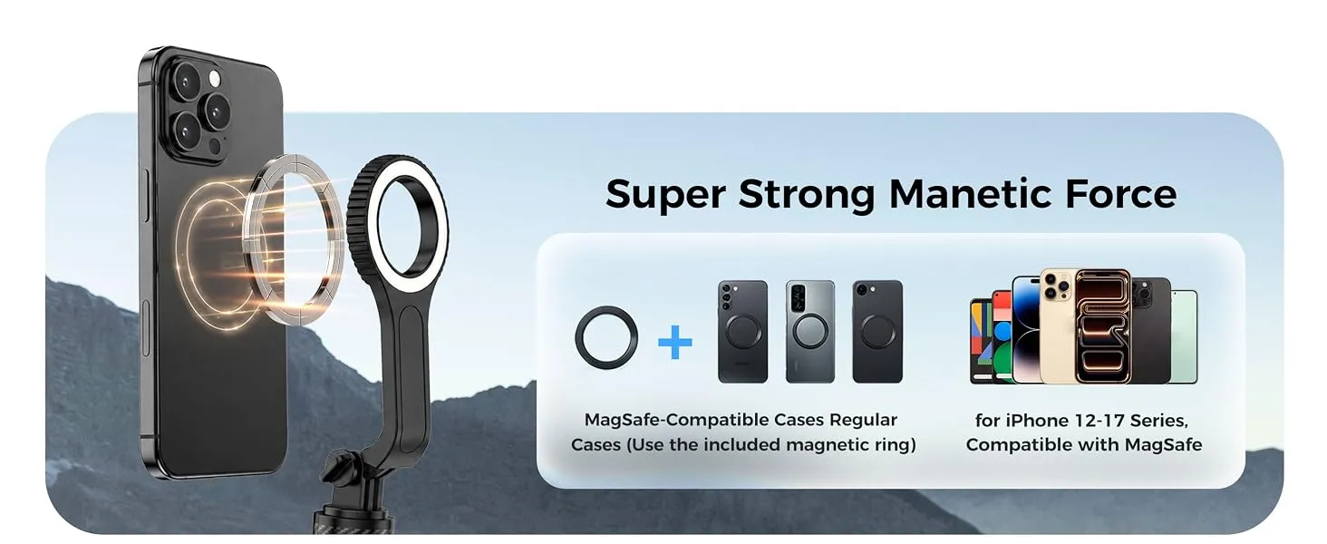 Magnetic hold for MagSafe phones – RISEOFLE
